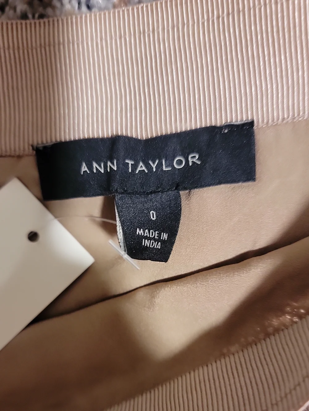 Ann Taylor Gold Sequin Circle Skirt